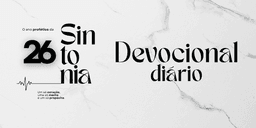 Devocional Manhã de Redenção: SUBMISSÃO UNS AOS OUTROS